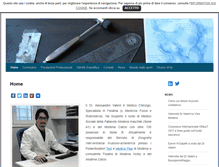 Tablet Screenshot of dottorvalent.it